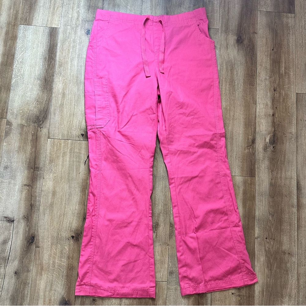 Carhartt Hot Pink Scrub Pants Size Large - Picture 3 of 14